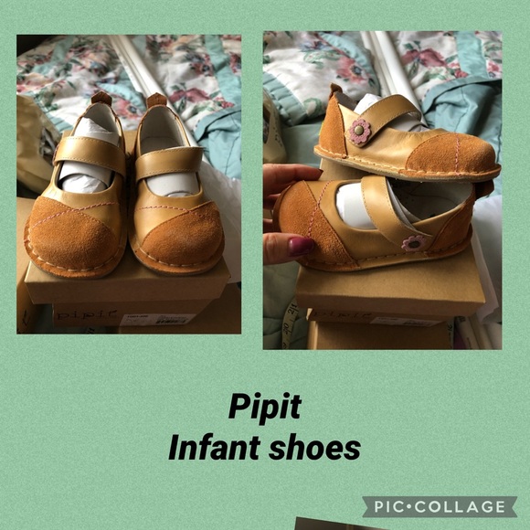 Pipit Other - PIPIT SUEDE Toddler shoes russet/caramel size 6